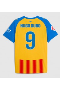 Fotbalové Dres Valencia Hugo Duro #9 Třetí Oblečení 2025-26 Krátký Rukáv